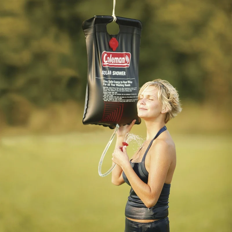 Douche de camp en PVC - 5 gallons