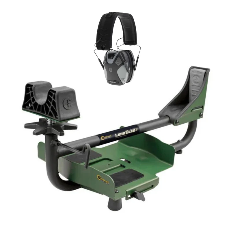 Support de tir "Lead Sled® 3" + coquilles de protection électroniques "E-MAX® Pro Series"