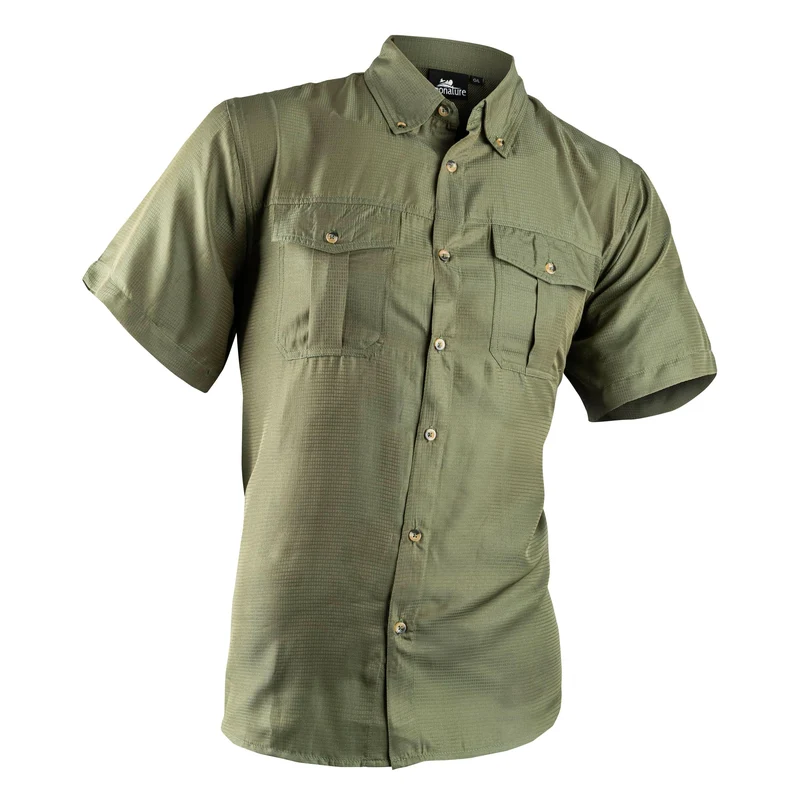 Chemise à manches courtes pour la pêche "Breathe" - Homme