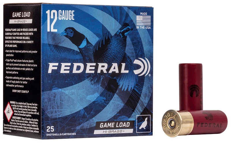 Cartouches « Game Load Hi-Brass » – cal. 12 – 2 3/4 po – 3 3/4 oz – 25/bte