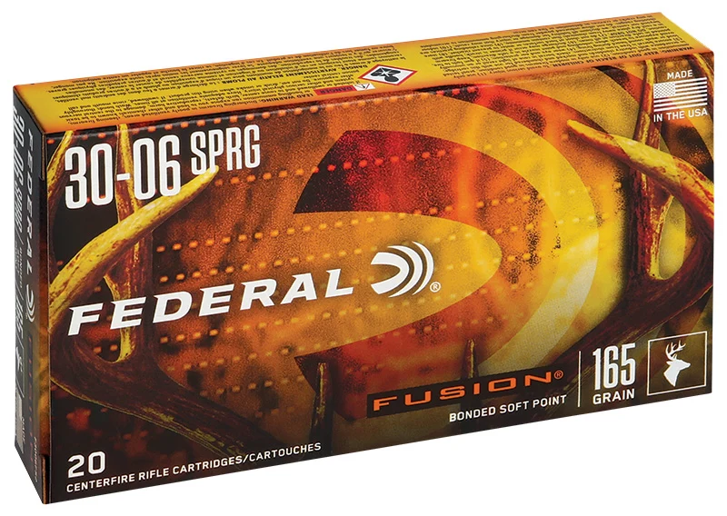 Munitions « Fusion » – cal. 30-06 SPRG – 165 gr – 20/bte