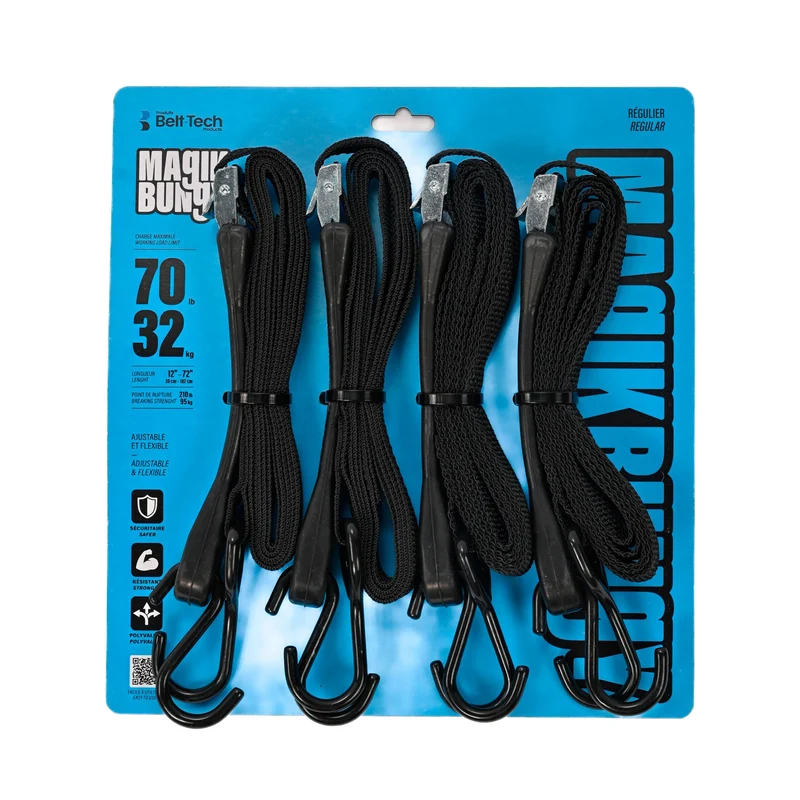 Sangle "Magik Bungy" 152mm - Régulier - 4/pqt