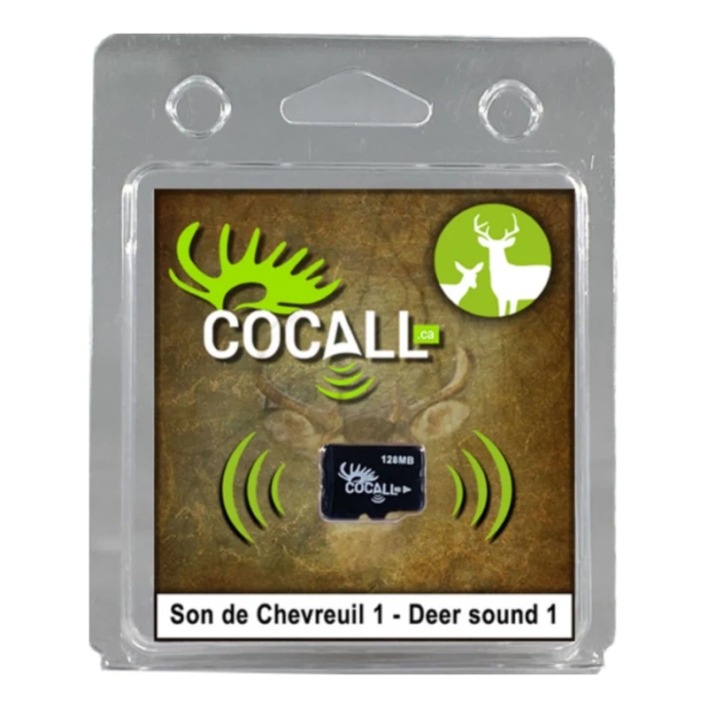 Carte de chevreuil pour Cocall2