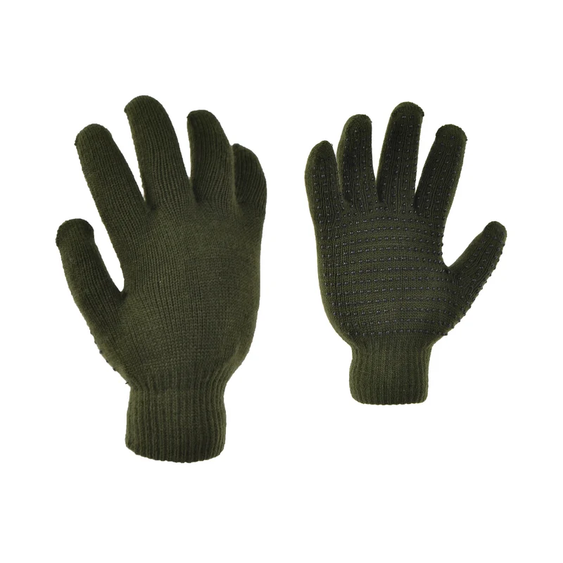 Trio de gants en tricot antidérapants