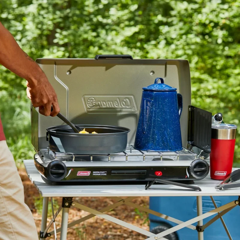 Réchaud 2-brûleurs au propane - 22 000 BTU