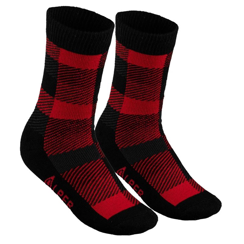 Chaussettes à carreaux "Faye"- Unisexe