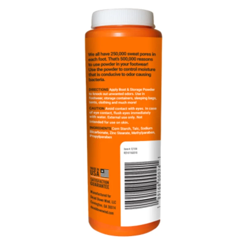 Poudre éliminateur d'odeur pour bottes