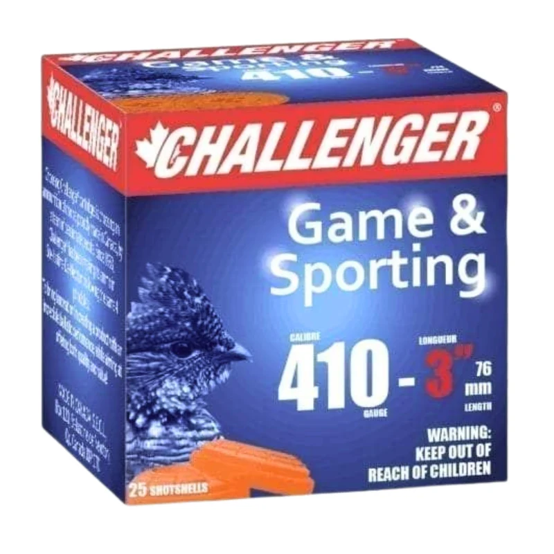Cartouches « Game & Sporting 3 » – cal. 410 – 3 po – 11/16 oz – #5 – 25/bte