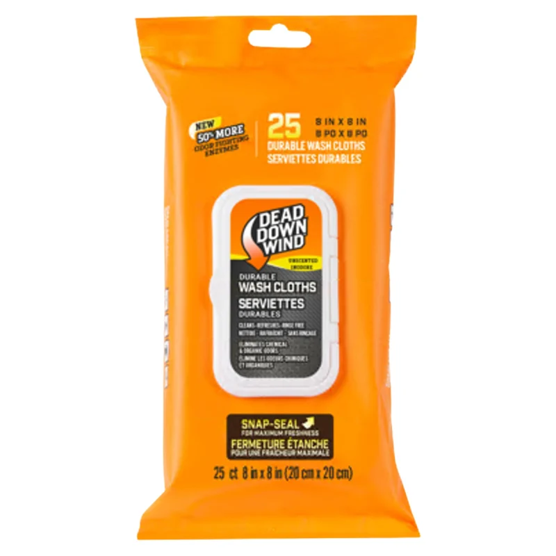 Lingettes nettoyantes éliminatrices d'odeur - Non-parfumé