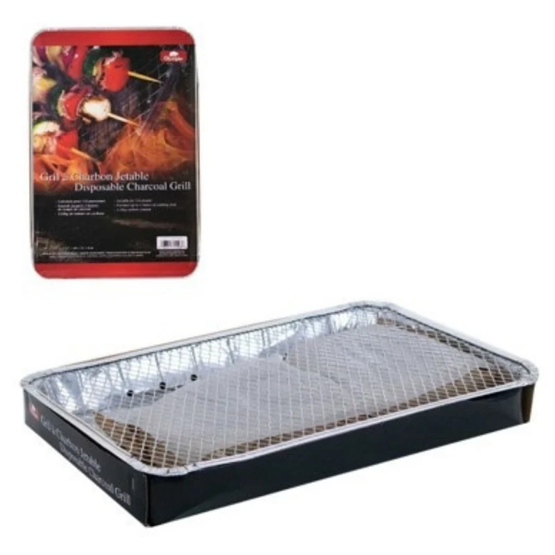 Grille de charbon jetable