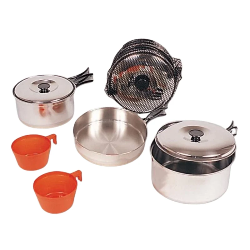 Ensemble de cuisine en inox - 6mcx