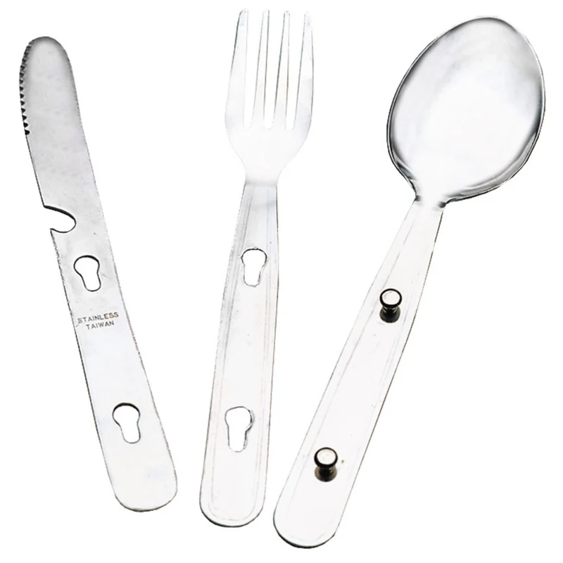 Ensemble d’ustensiles en inox