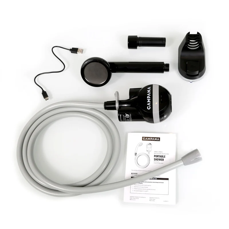 Douche portative rechargeable
