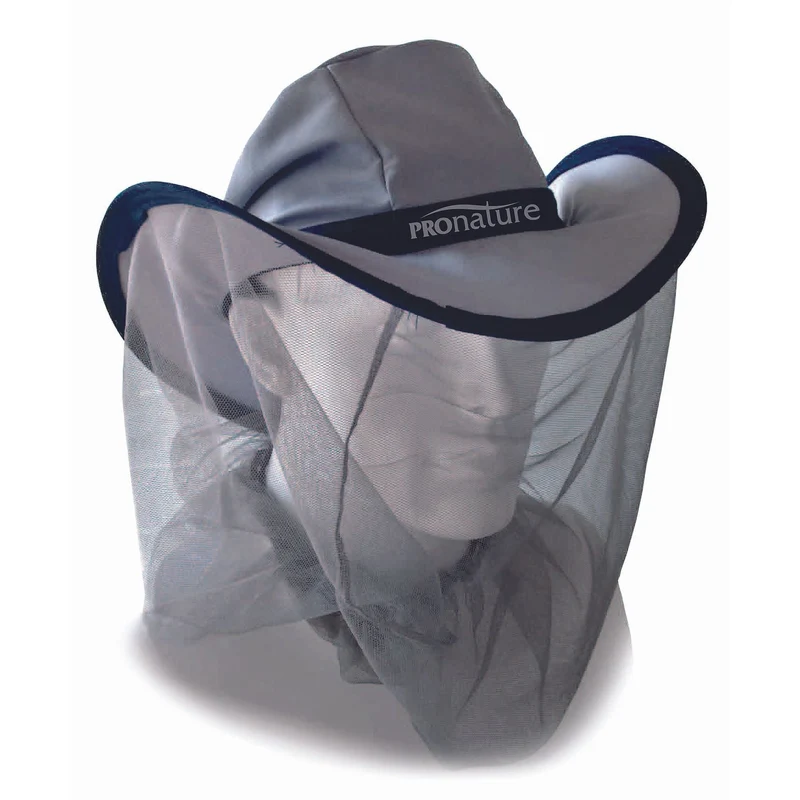 Chapeau repliable avec moustiquaire