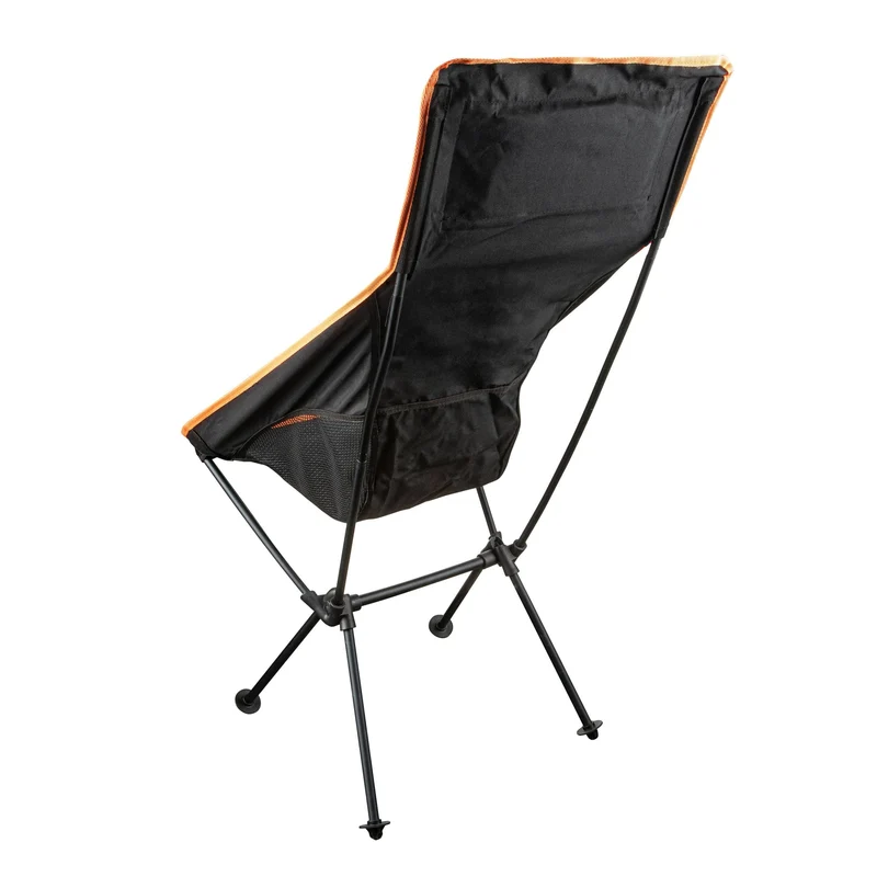 Chaise aluminium repliable à dossier haut