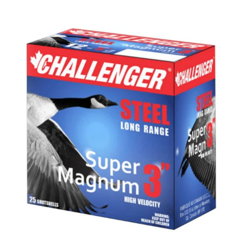 Cartouches « Steel Super Magnum » – cal. 12 – 3 po – 1 1/8 oz – #BB – 25/bte