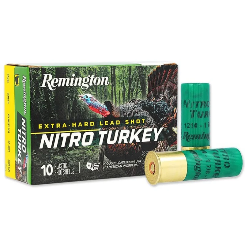 Cartouches « Nitro Turkey » – cal. 12 – 3 po – 1 7/8 oz – #4 – 10/bte