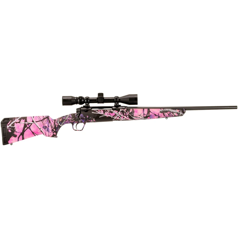 Carabine à verrou "AXIS XP Compact Muddy Girl" cal. 7mm-08 REM avec télescope