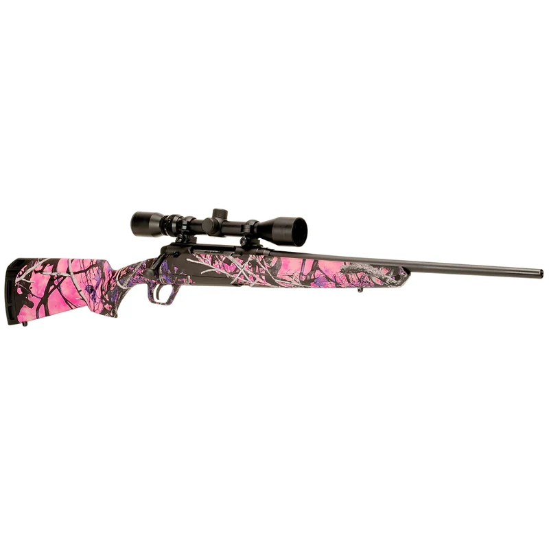 Carabine à verrou "AXIS XP Compact Muddy Girl" cal. 7mm-08 REM avec télescope