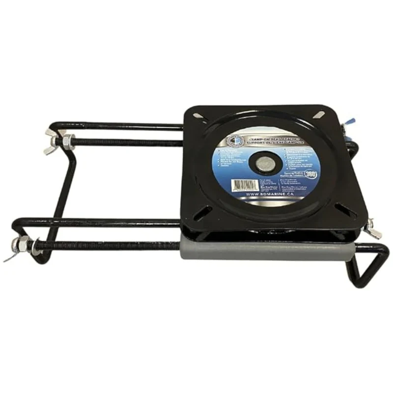 Braquette de fixation de banc de bateau avec pivot