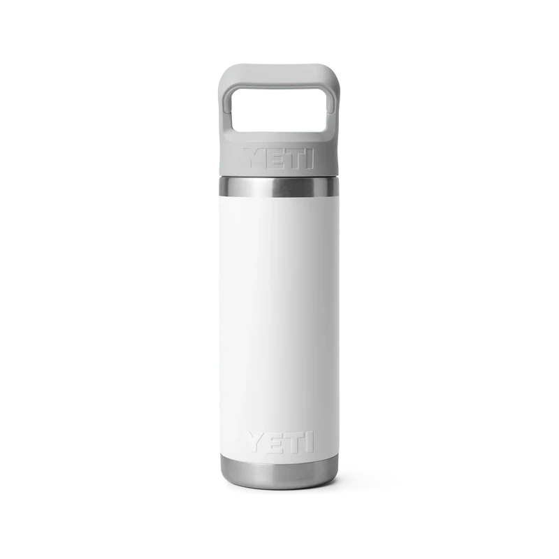 BOUTEILLE YETI RAMBLER 18OZ (532ml) C STRAW isotherme (White )