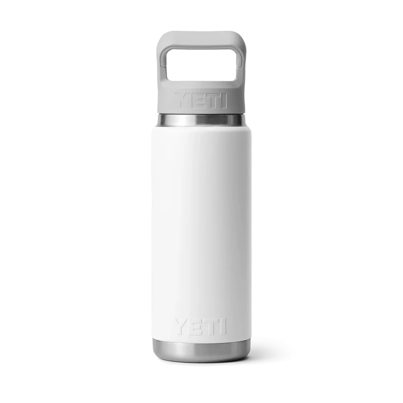 BOUTEILLE YETI RAMBLER 26OZ (760ml) C STRAW bouchon paille (White)