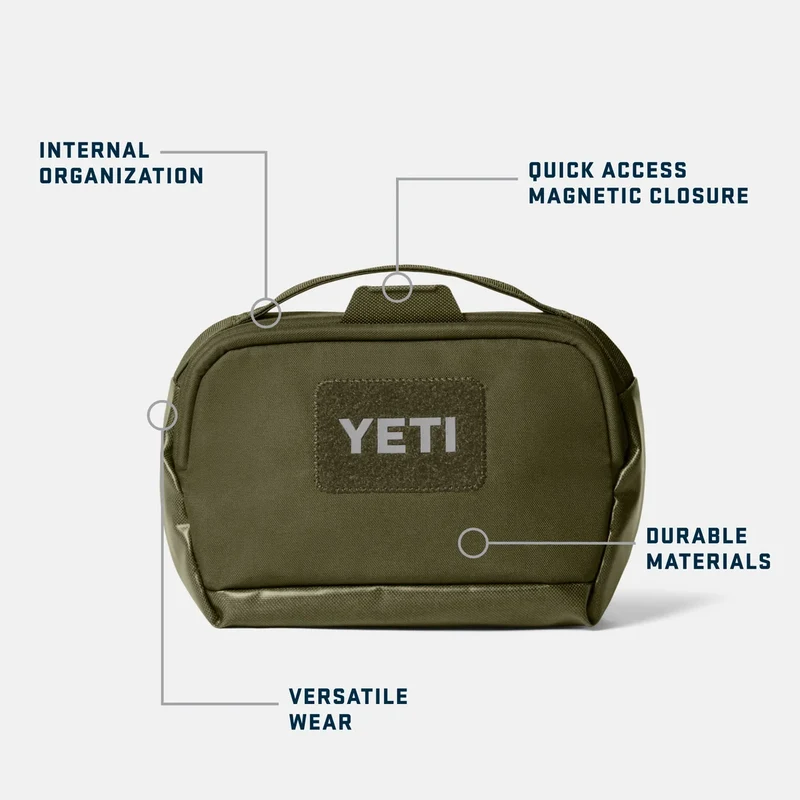 SAC YETI RANCHERO en bandoulière 1L - BLACK