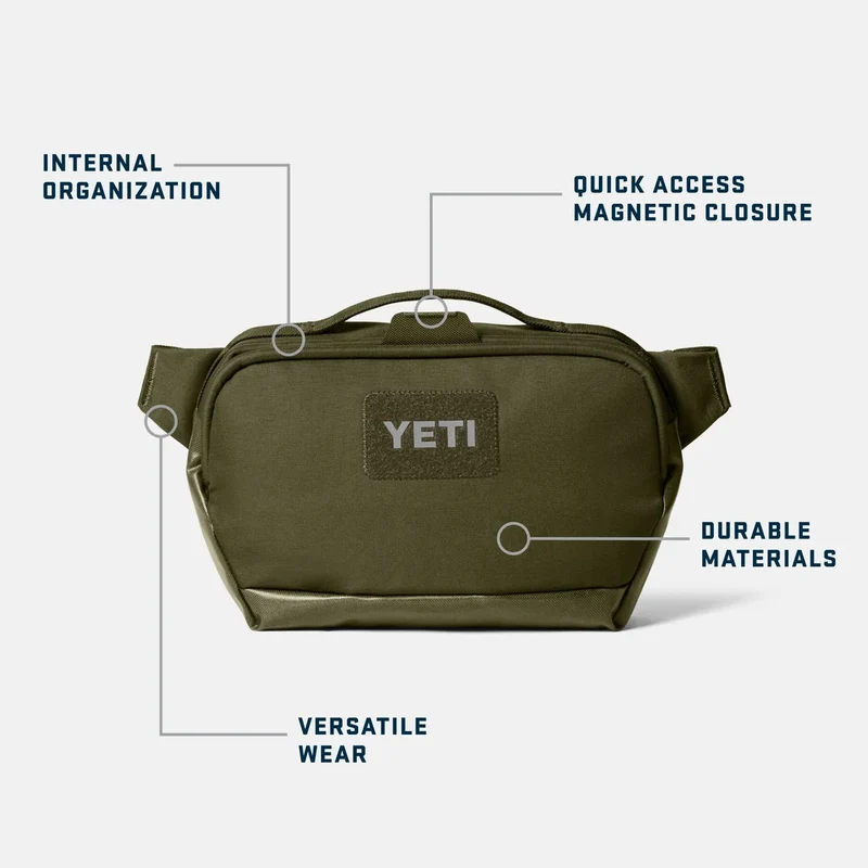 SAC YETI RANCHERO en bandoulière 4L - olive