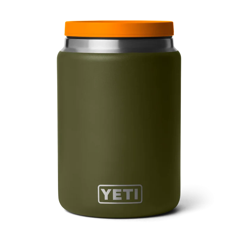 YETI RAMBLER FOOD JAR INSULATED 24oz (709ml) - ( OLIVE/KING CRAB ORANGE )
