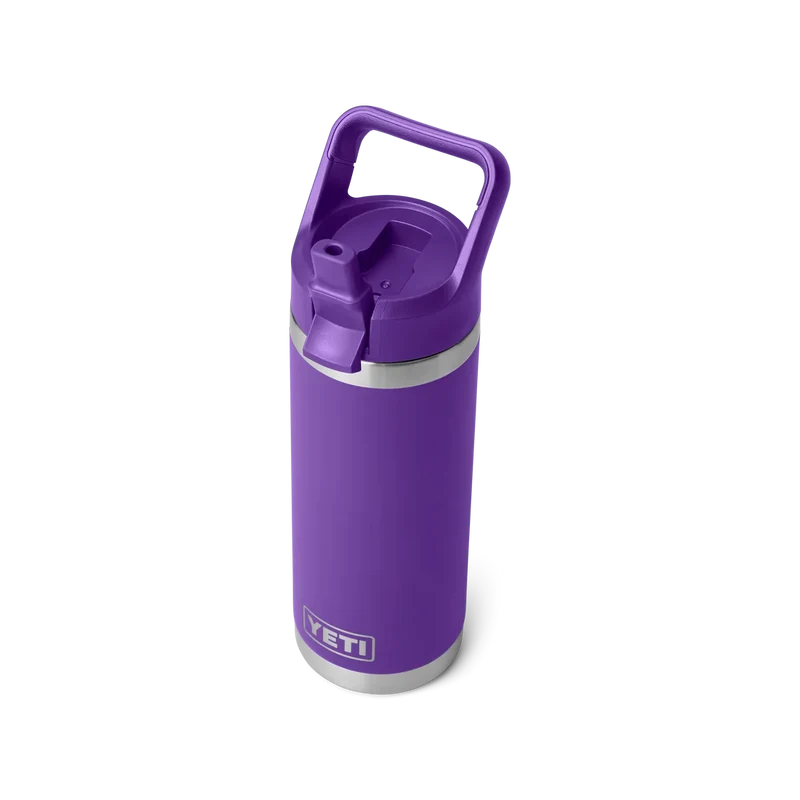 GOURDE YETI RAMBLER 18OZ (532ml) C STRAW isotherme ( PACE PURPLE )