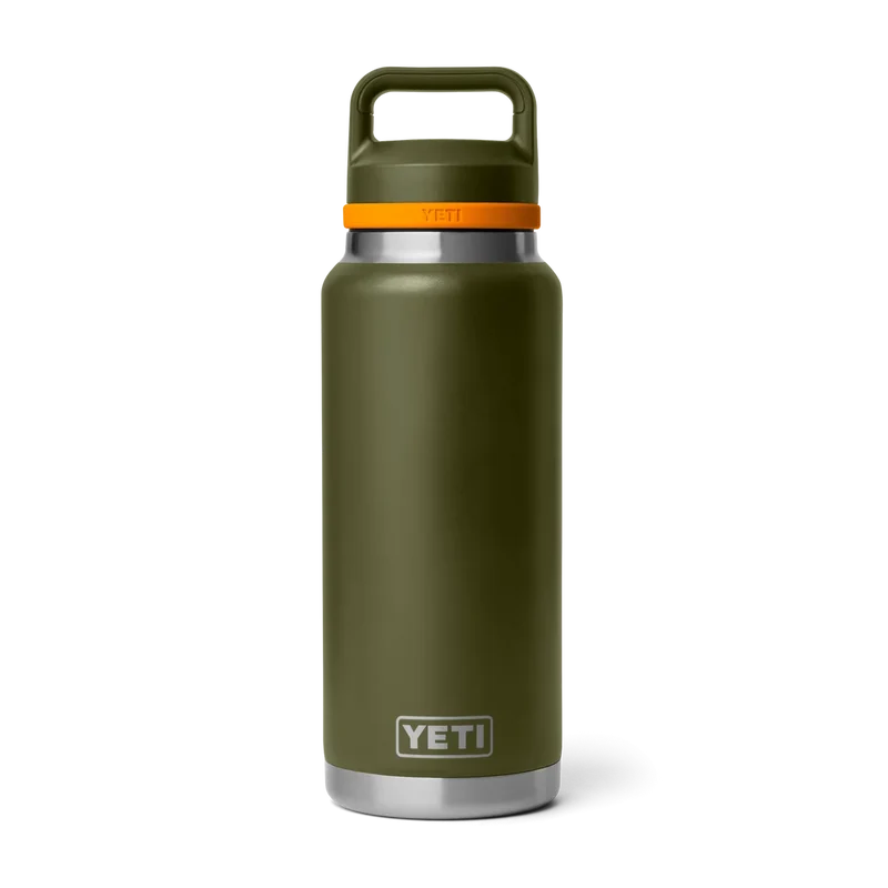 BOUTEILLE YETI RAMBLER 36OZ (1 Litre) (OLIVE/KING CRAB ORANGE )