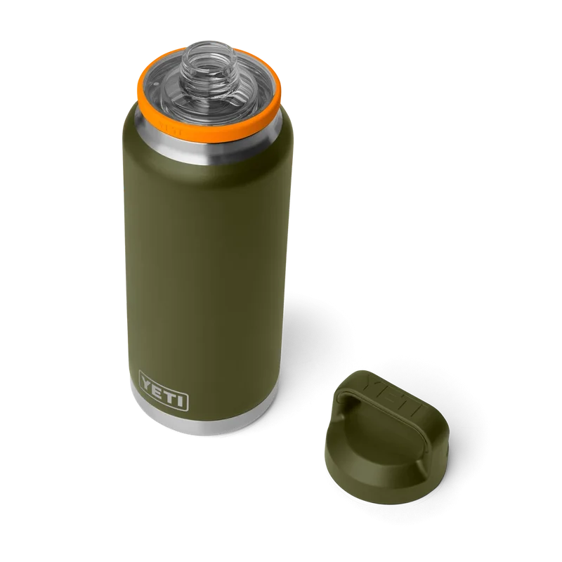 BOUTEILLE YETI RAMBLER 36OZ (1 Litre) (OLIVE/KING CRAB ORANGE )