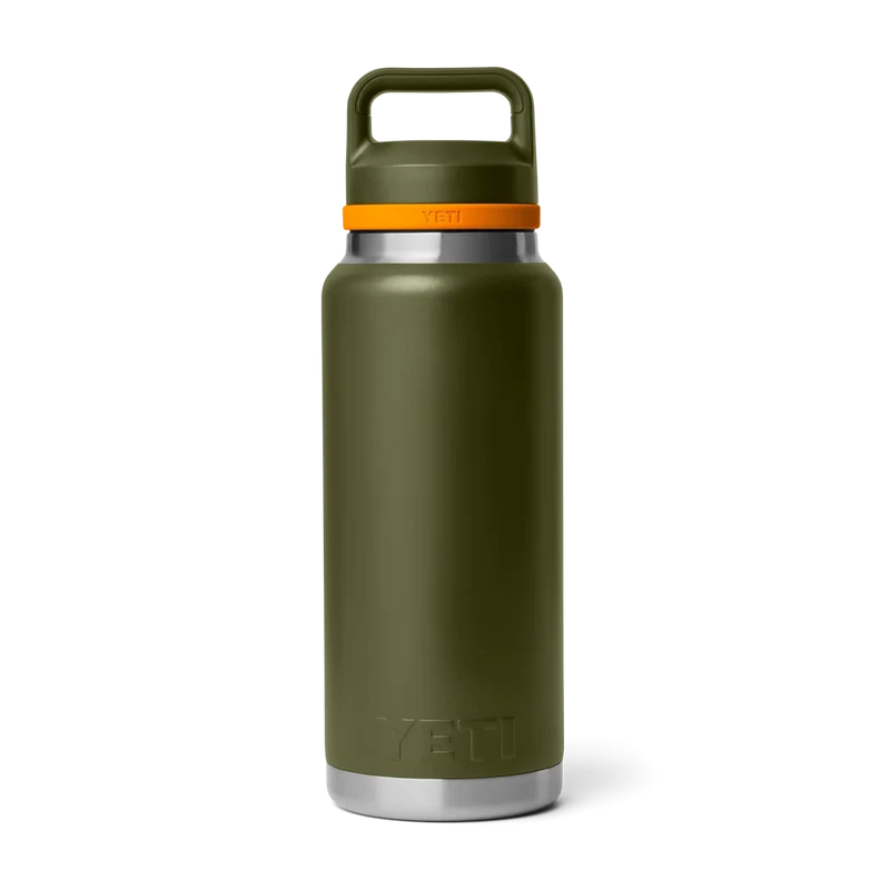BOUTEILLE YETI RAMBLER 36OZ (1 Litre) (OLIVE/KING CRAB ORANGE )