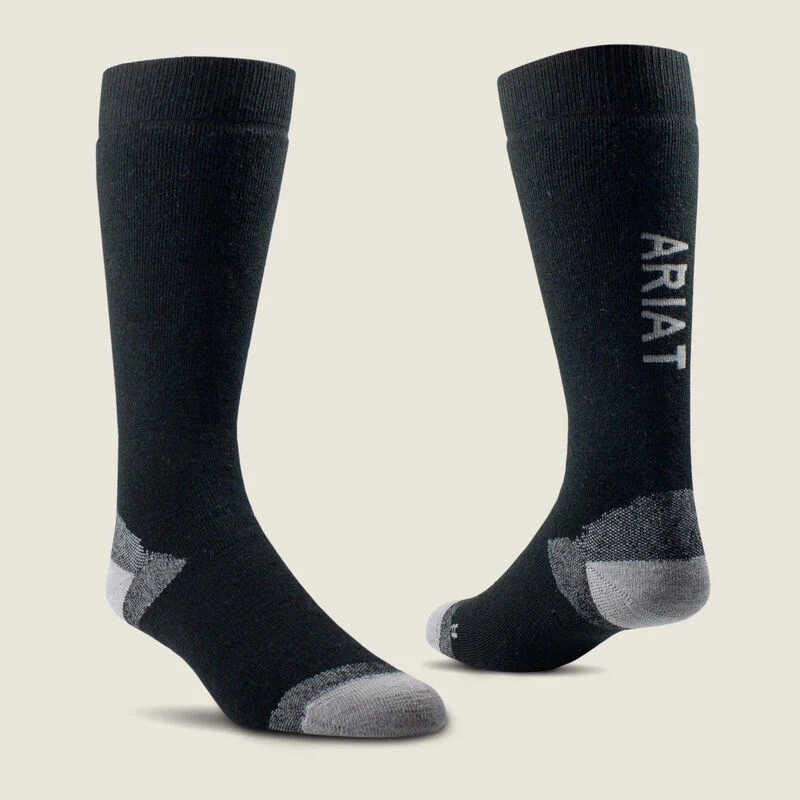 Chausettes ARIAT Country Performance Merino Black
