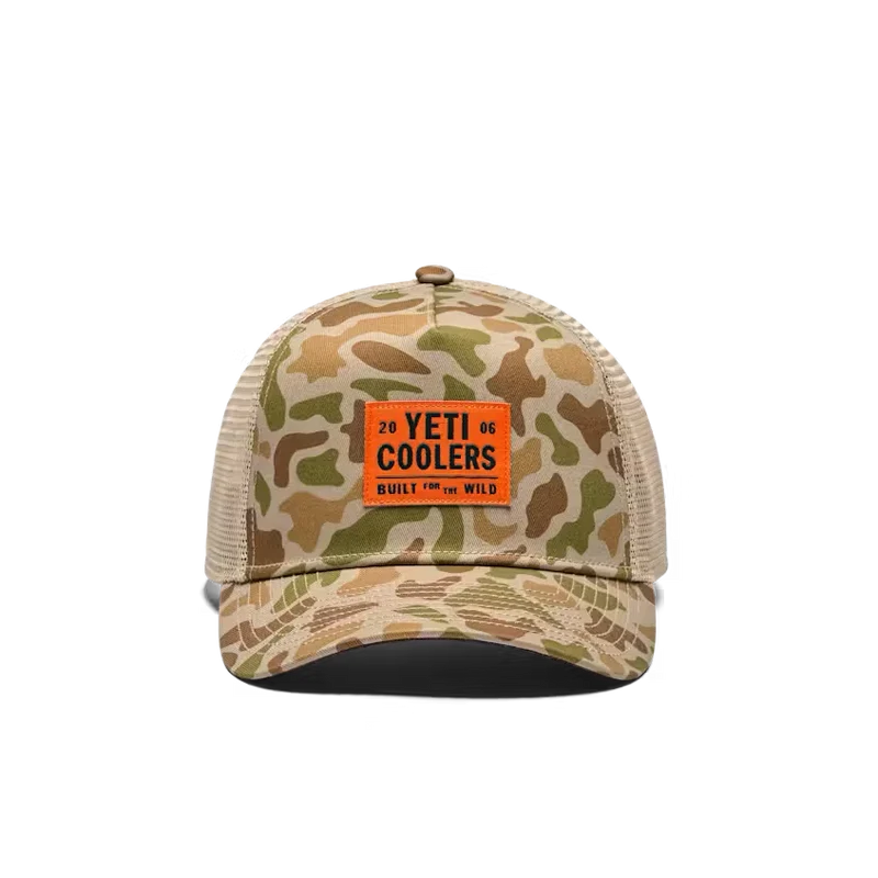 Casquette YETI FLAT BRIM ROPE HAT - CAMO