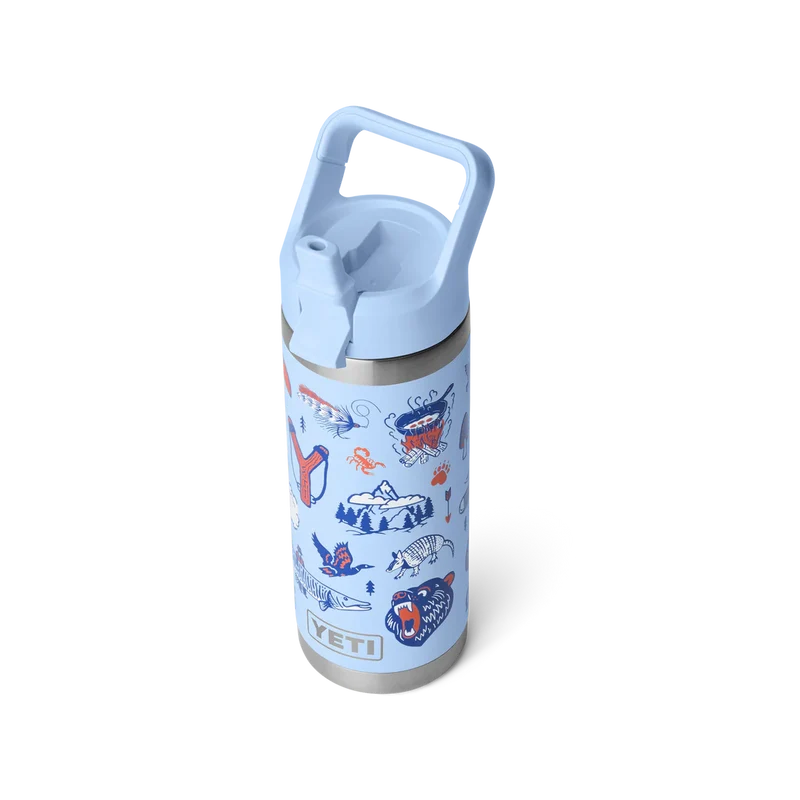 GOURDE YETI RAMBLER 18OZ (532ml) C STRAW isotherme (BIG SKY SUMMER CAMP)