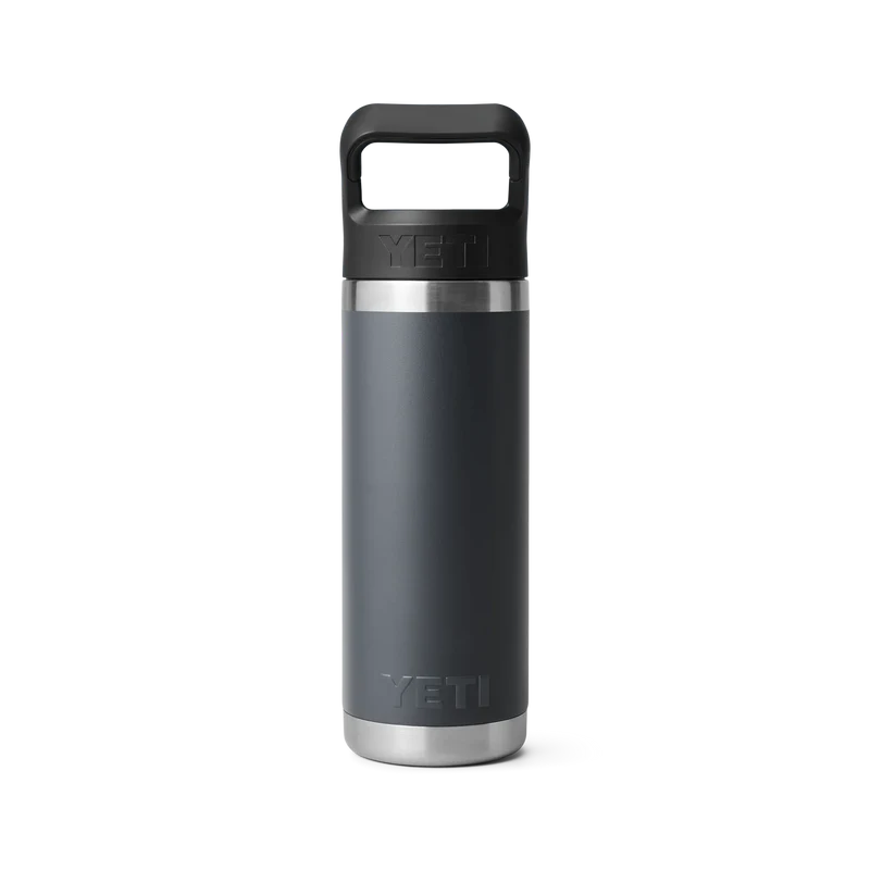 BOUTEILLE YETI RAMBLER 18OZ (532ml) C STRAW isotherme (charcoal)