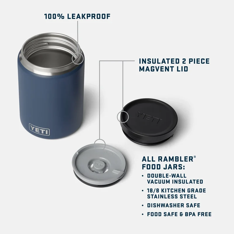 YETI RAMBLER FOOD JAR INSULATED 24oz (709ml) - White