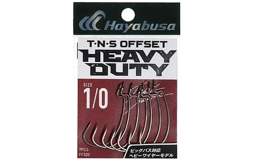 HAMEÇONS TEXAN HAYABUSA T.N.S Offset HEAVY DUTY