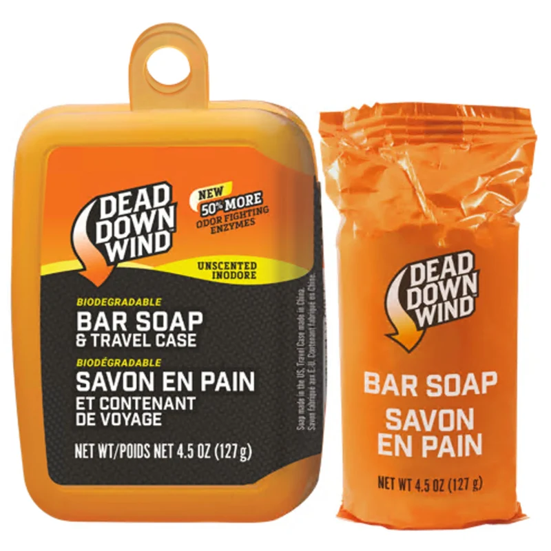 Barre de savon avec étui - Non-parfumée