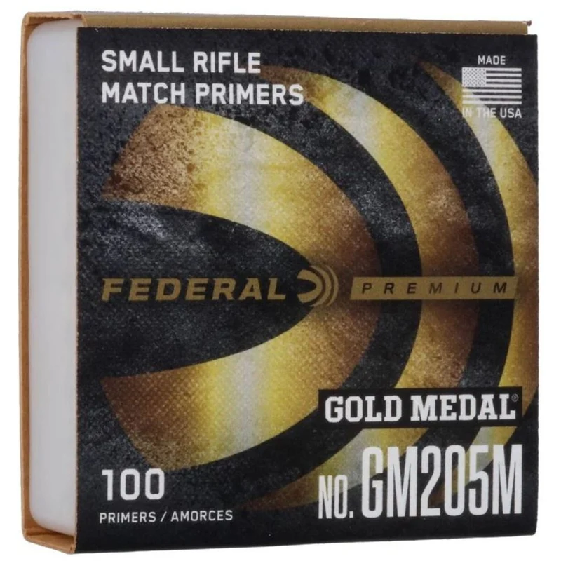 Amorces « Gold Medal Centerfire » – 100/bte