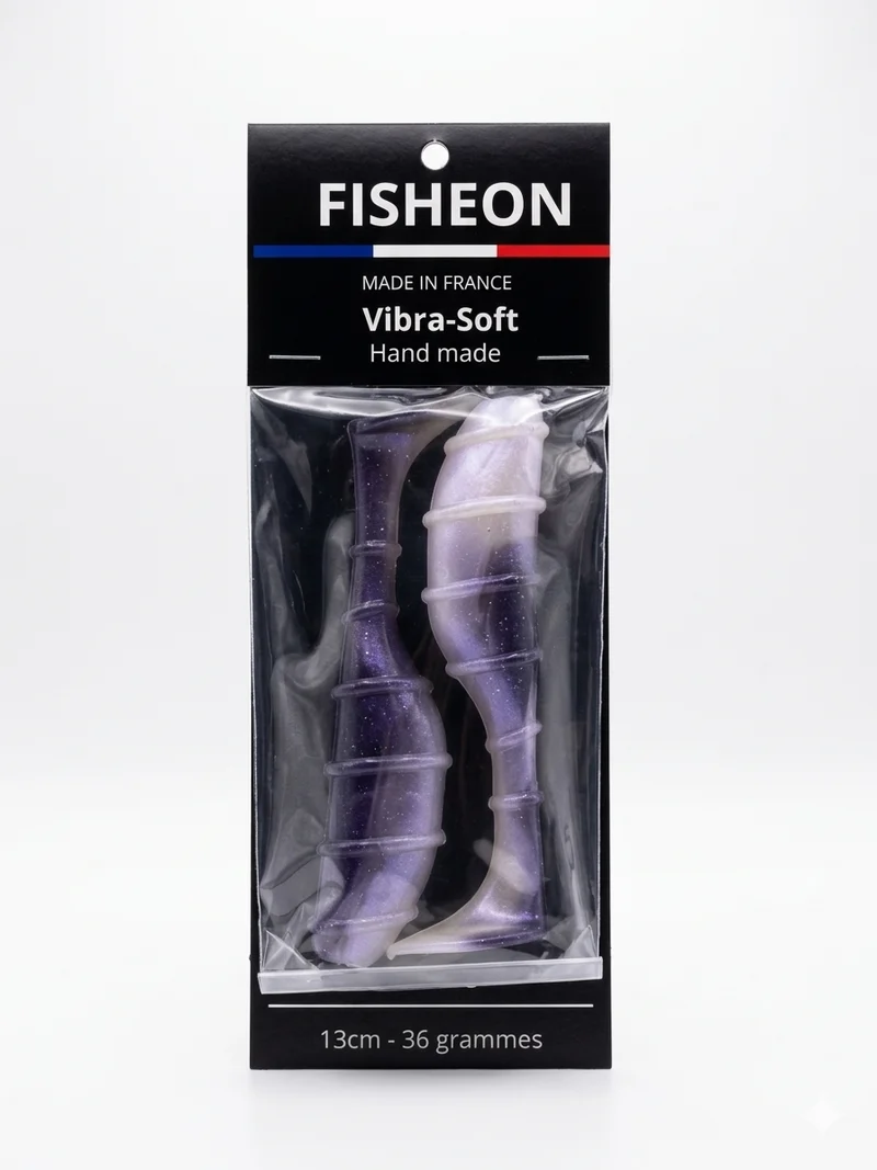 Vibra Soft coloris Black Pearl (édition limité) plus grey chameleon