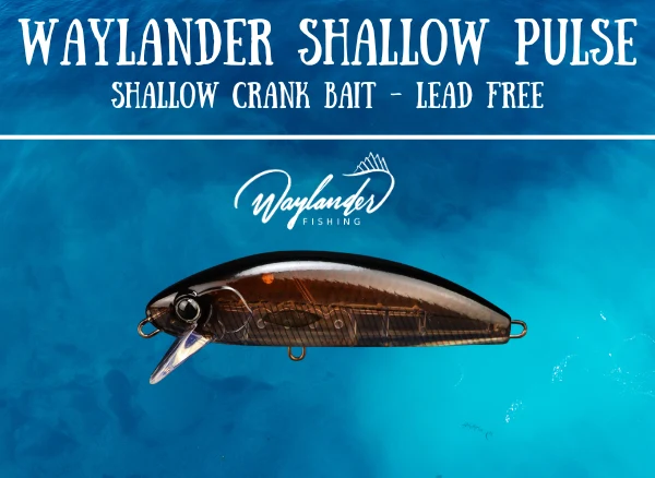 Waylander Shallow Pulse - Lead Free 15-30cm Diving Crankbait (9cm 30g)