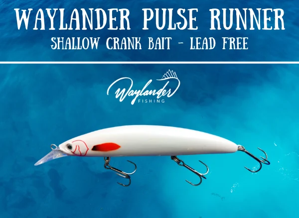 Waylander Pulse Runner – Lead Free 30-90cm Diving Crankbait 28g 13cm