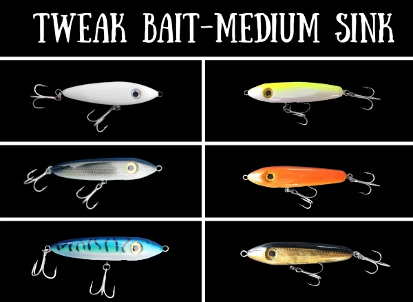 Tweak Bait - Medium Sink (Sub Surface) Samson Lures