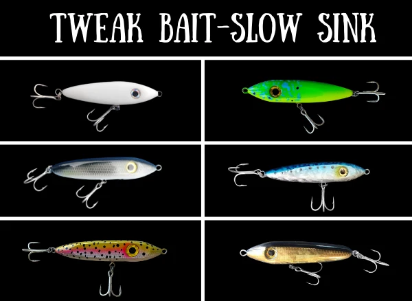 Tweak Bait - Slow Sink (Sub Surface) Samson Lures