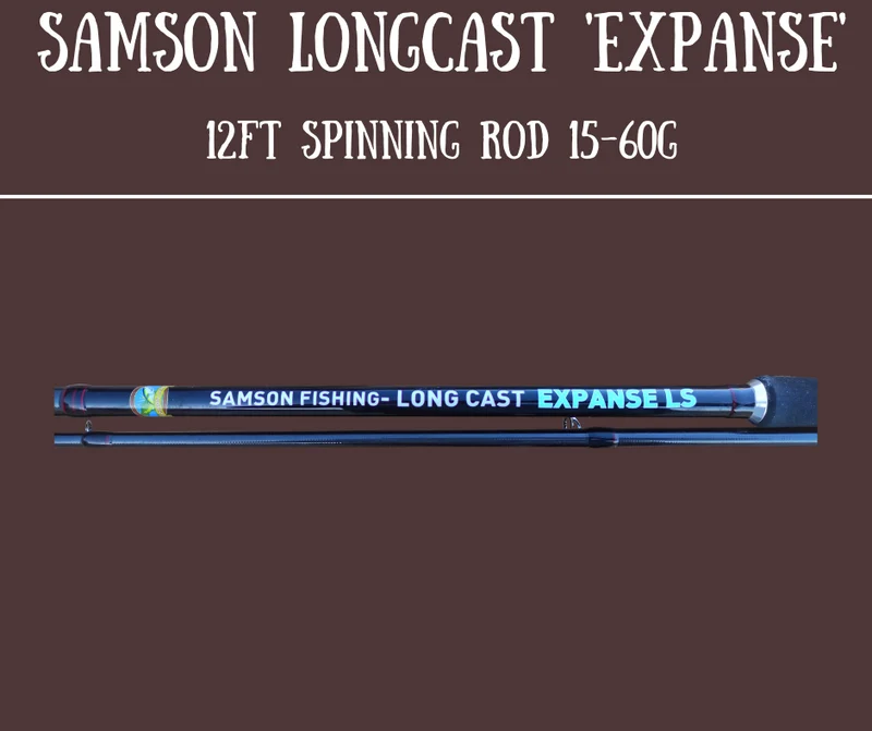 Samson Long Cast 12ft Spinning Rod - EXPANSE LS 15-60g