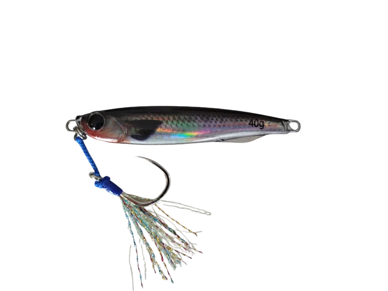 Waylander Bullet Minnow - Epoxy Jig With BKK Assist Hooks