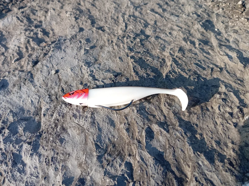 Waylander - Mean Minnow x3 Soft Plastic with Jighead (Lead Free) 27g