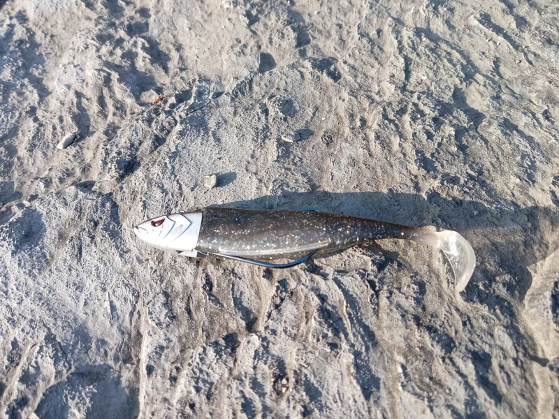 Waylander - Mean Minnow x3 Soft Plastic with Jighead (Lead Free) 27g